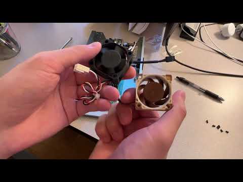 TP Link 10 Gig Switch Noctua Fan Upgrade