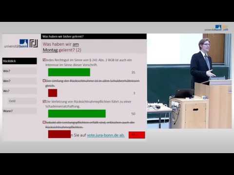 Leistungserbringung: Modalitäten ☆ Schuldrecht Vorlesung 04