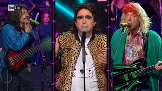 Elio e le Storie Tese cantano Servi della gleba - Canzonissima 25/04/2026