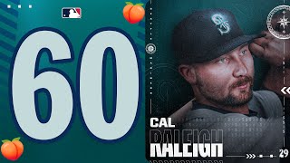 ALL 60 HOME RUNS: Cal Raleigh joins RARE company 😲