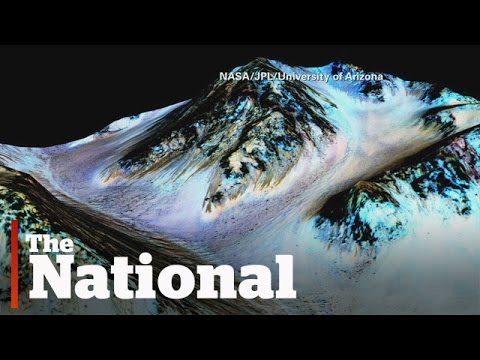 Liquid water found on Mars's surface