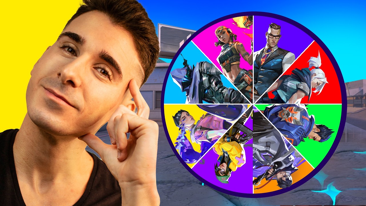 Valorant Pero LA RULETA Escoge mi AGENTE