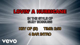 Suzy Bogguss - Lovin&#39; A Hurricane (Karaoke)