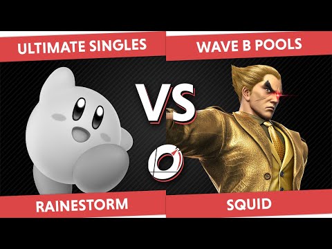 Overdrive 11 - Isle of Man SSBU - Wave B Pools - Rainestorm (Kirby) vs Squid (Kazuya)