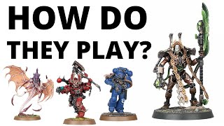 Every Warhammer 40K Army&#39;s Playstyle- Each Faction&#39;s Gameplay Reviewed