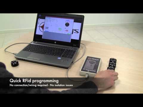 Signal converter RTD/4...20mA and programming tool - temperature transmitter for the DIN/B head