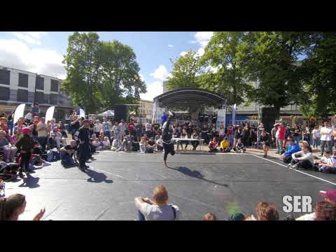 M.S.B 5 Summer - B Boy Top 16 - Victor J vs Ser