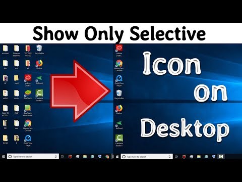 Show or Hide Icons / Folders / Files on Windows Desktop Video