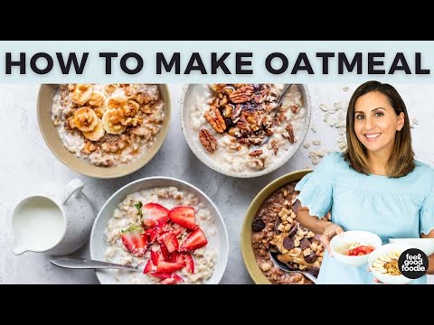 How to Make Oatmeal - Stovetop & Microwave