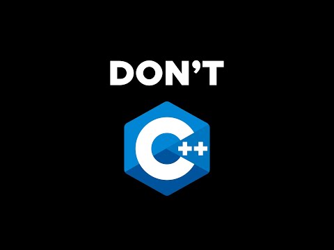 DON'T LEARN C++ GUI UNLESS...