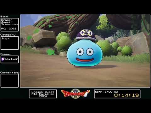 Dragon Quest RTA Marathon 2024 - Dragon Quest Treasures by ssylwer