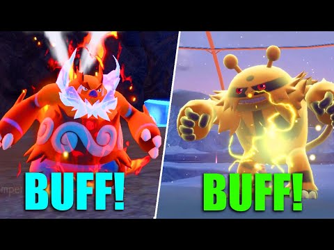 HUGE BUFFS in the Indigo Disk DLC!