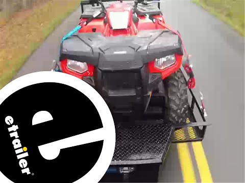 etrailer | Feature Review 1" x 18" Tie-Down Motorcycle Assist Straps (Qty 2)