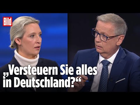 Wegen Schweiz-Wohnsitz: Jauch mit Steuer-Frage an Weidel | Das Quadrell