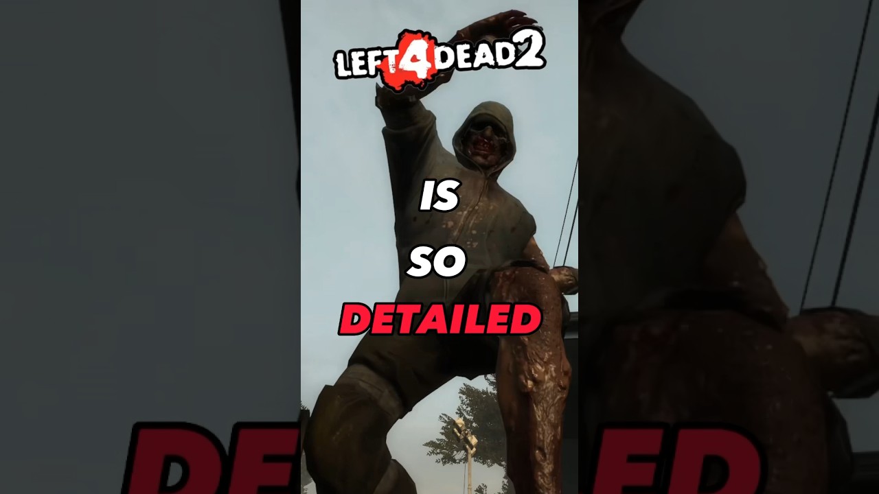 Left 4 Dead 2 - Insane Attention To Detail🧟 (PART 5) #shorts #l4d