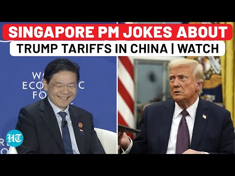 Full Video: Singapore PM Lawrence Wong Mocks Trump Tariffs In China, Reveals Big Plan To Counter US?