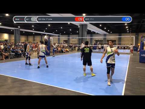 352 Elite 17 Lime vs MVC 17-1, 2019-05-25, Day 1, Match 3, Set 2