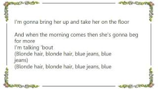Chris de Burgh - Blonde Hair Blue Jeans Lyrics