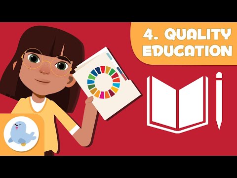 Quality Education 📚 SDG 4 👨‍👨‍👧‍👦 Sustainable Development Goals for Kids