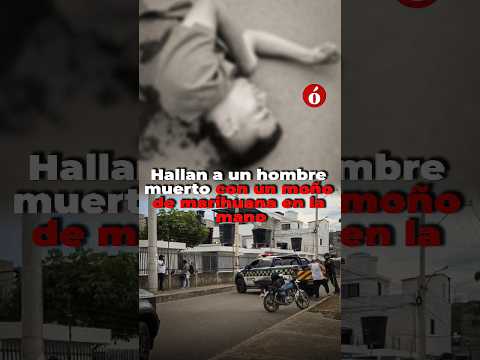 Murió con un moño de marihuana en la mano en el sector Trapiches de Villa del Rosario