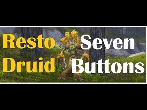 Resto Druid Basic Rotation | 7 Button Spec Series | Legion Patch 7.3