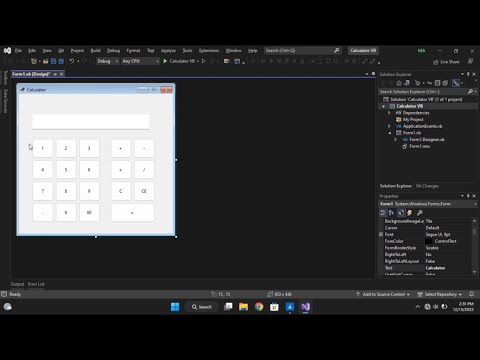 Visual Basic Calculator Assignment