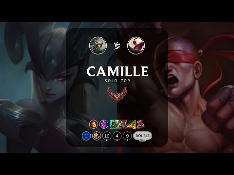 Camille Top vs Lee Sin - EUW Grandmaster Patch 12.22