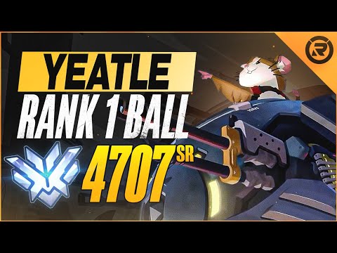 BEST OF YEATLE - RANK 1 BALL GOD | Overwatch Yeatle Wrecking Ball Montage