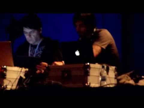 GARY NUMAN & ADE FENTON - DJ set @ RECOIL 'Selected' event in Dresden on Nov 27, 2010