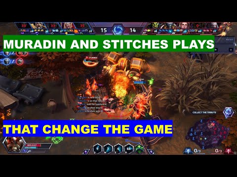 [HoTS] Muradin and Stitches Plays that Changed the Game