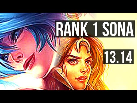 SONA & Vayne vs LEONA & Heimer (SUP) | Rank 1 Sona, 5/4/16 | TR Master | 13.14