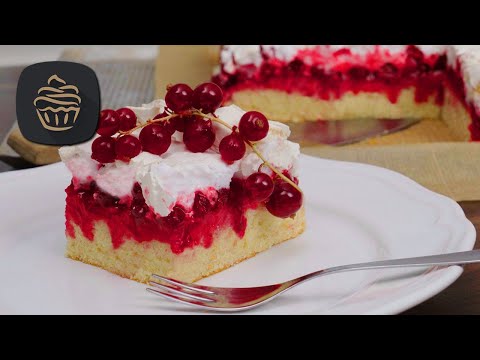 Süß, Sauer, einfach traumhaft – diese Ribiselschnitten musst du probieren!