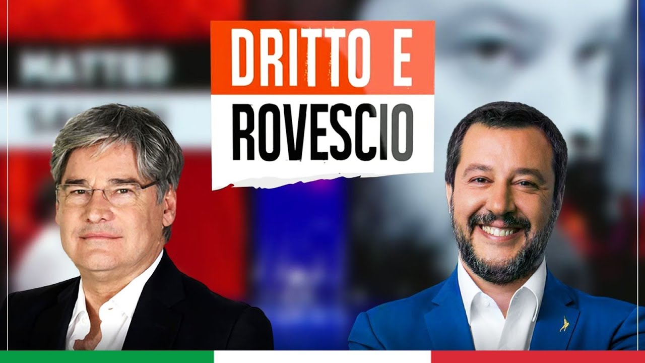 MATTEO SALVINI A DRITTO E ROVESCIO (RETE 4, 02.06.2022)