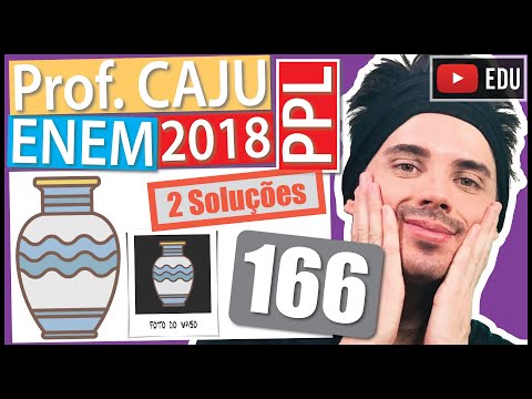 [ENEM 2018 PPL] 166 📓 ESCALA Um vaso decorativo quebrou e os donos vão encomendar outro para ser