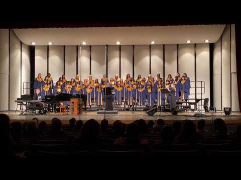 Caroline Reynolds - Flute Accompanist with NVHS Choir - Fall 2019