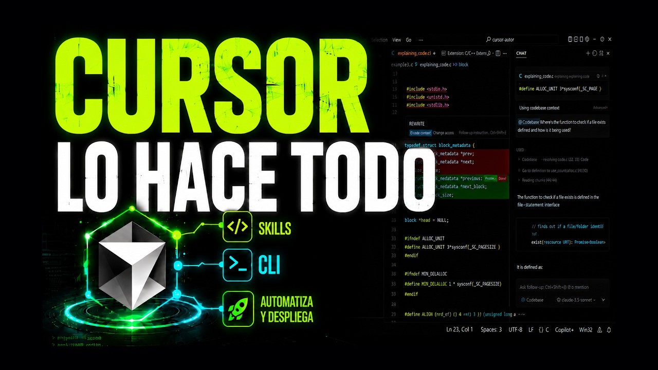 Construye una App Completa Solo con Cursor + Skills + CLIs 🔥