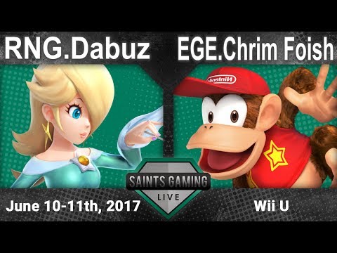 RNG.Dabuz (Rosalina) vs EGE.Chrim Foish (Diddy) - Winners Quarterfinals - SGL