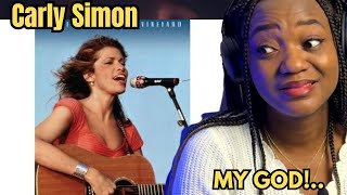 WHAT A GORGEOUS VOICE… Carly simon - The Carter Family FIRST REACTION