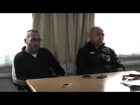 Konferencja po meczu Pelikan Łowicz - Świt Nowy Dwór Mazowiecki (19.04.2015 r.)