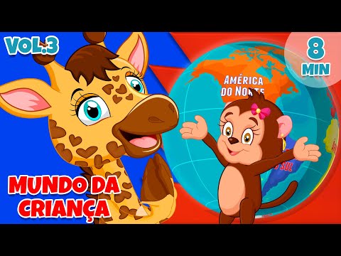 Mundo da Criança Vol. 3 - Giramille 8 min | Desenho Animado Musical
