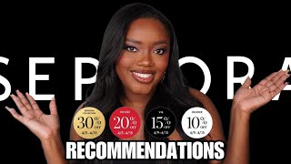 SEPHORA SPRING 2024 SALE RECOMMENDATIONS!