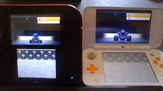 [Mario Kart 7] Selecting the bugged 100cc track in Local Multiplayer (Download Play)