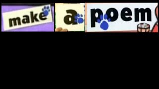 blue's clues how to draw 3 clues from Words