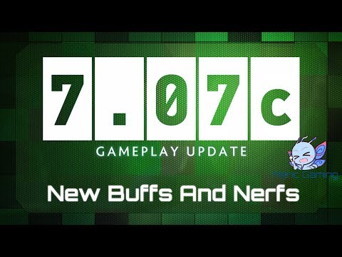 Dota 2 - New Buffs And Nerfs - 7.07c Patch