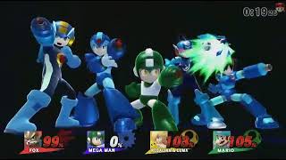 Megaman Final Smash - SUPER FIGHTING ROBOT (Super Smash Bros Invitational E3 2014)