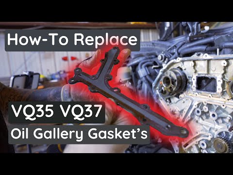Ultimate VQ Engine Care | Oil Gallery Gaskets | 100k Mile Service Guide