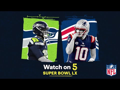 Watch Super Bowl LX, FREE this Sunday on 5 🏈 | NFL: Big Game Night