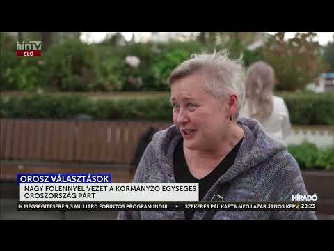 Tarolt az Egységes Oroszország - HírTV