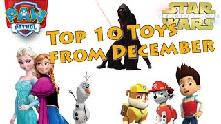 The Top 10 Most Viewed Toys on TTPM in December!