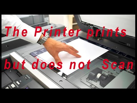 Your Printer is printing but not scanning